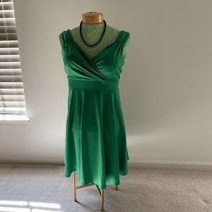 Irish Green Rockabilly Dress